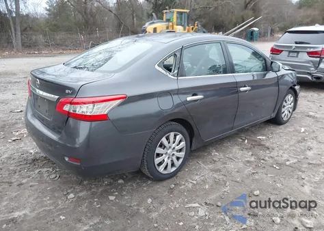 2015 Nissan Sentra Fe+ S/S/Sl/Sr/Sv z USA, uszkodzony, nr VIN 3N1AB7AP7FY274056